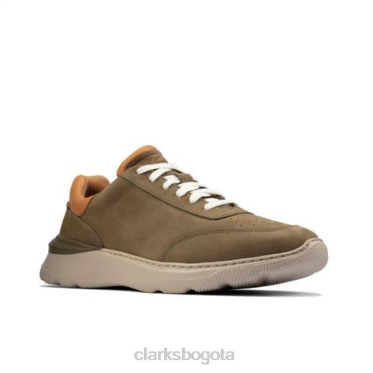 Clarks 0DX8L4531 clarks sprint lite lace nubuck oliva hombres nubuck oliva