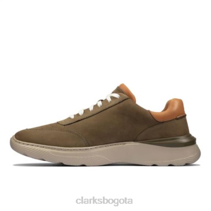 Clarks 0DX8L4531 clarks sprint lite lace nubuck oliva hombres nubuck oliva