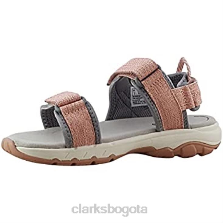 Clarks 0DX8L454 sandalias expo sea k rosa combi sintéticas clarks niños