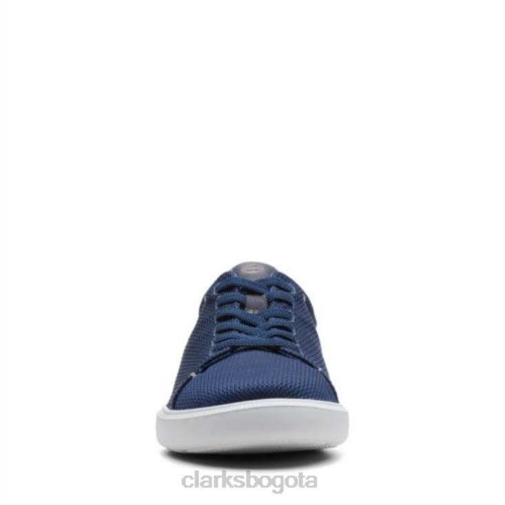 Clarks 0DX8L4542 clarks cambro low azul marino textil hombres textil azul marino