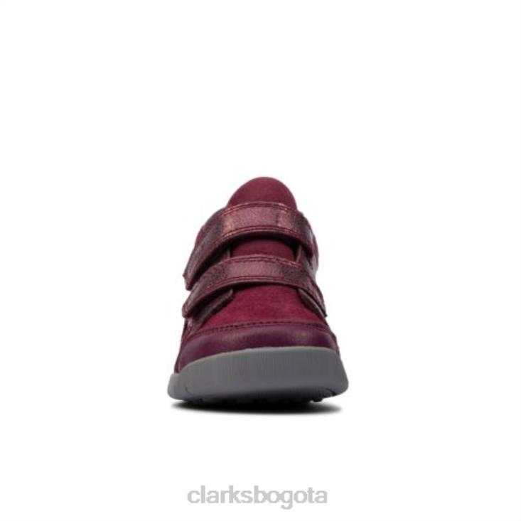 Clarks 0DX8L4555 clarks rex park fst f fit cuero baya unisexo cuero de baya