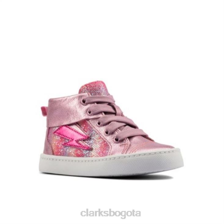 Clarks 0DX8L4560 Clarks City Myth Fst G Fit combinado rosa claro unisexo combinación rosa claro