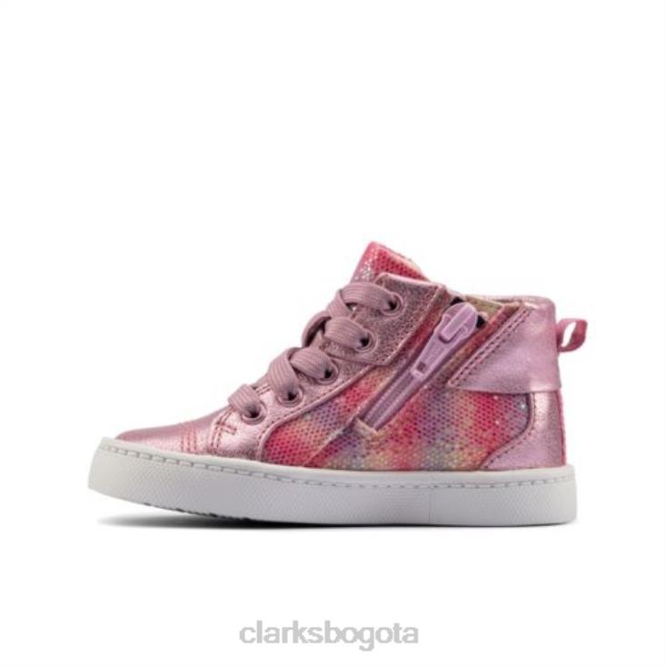 Clarks 0DX8L4560 Clarks City Myth Fst G Fit combinado rosa claro unisexo combinación rosa claro