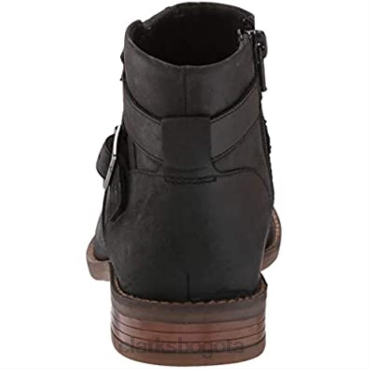 Clarks 0DX8L457 Botín clarks camzdime de piel negro para mujer mujer cuero negro