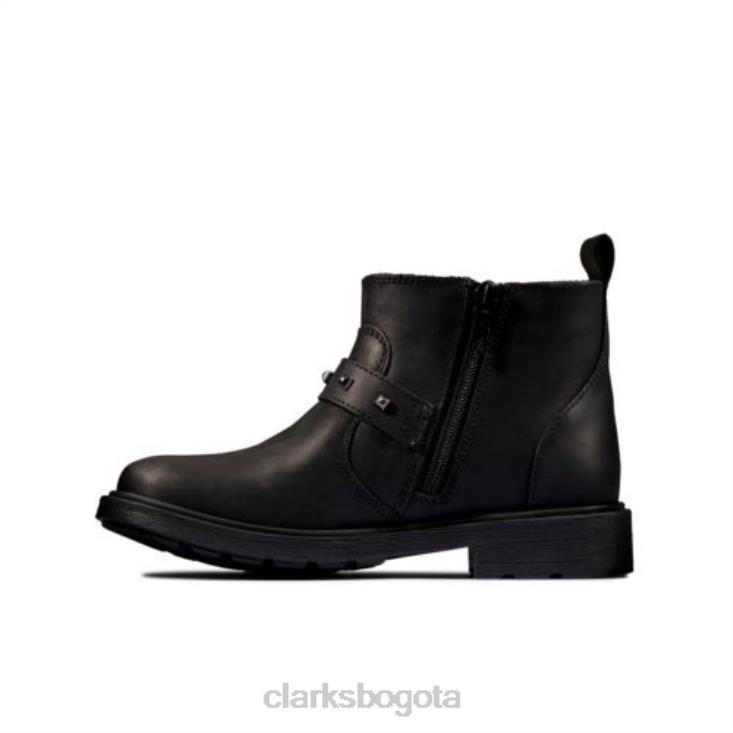 Clarks 0DX8L4570 clarks astrol trim inf f fit negro unisexo negro