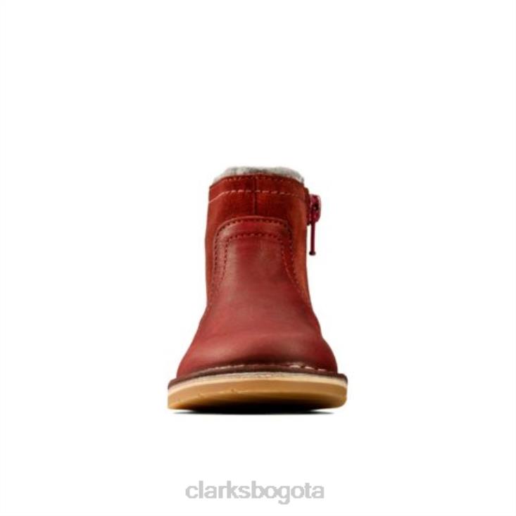 Clarks 0DX8L4577 clarks cometa rojo oscuro frost fst f fit unisexo rojo oscuro
