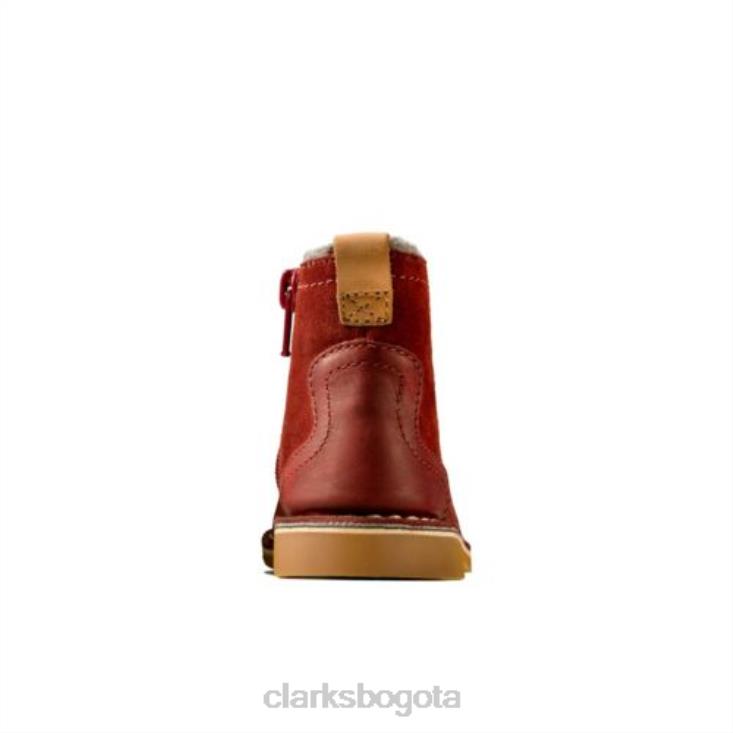 Clarks 0DX8L4577 clarks cometa rojo oscuro frost fst f fit unisexo rojo oscuro