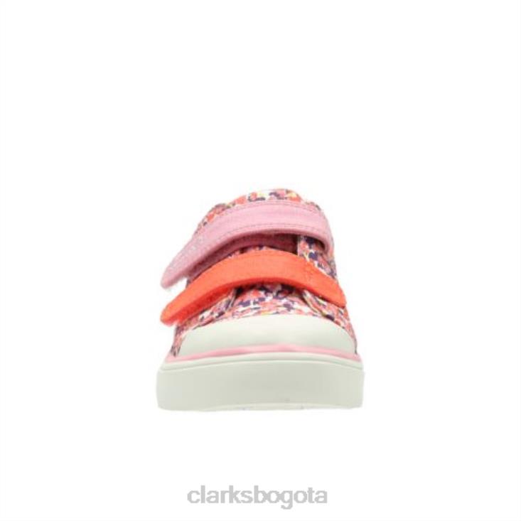 Clarks 0DX8L4595 clarks rosa brill ice inf g fit niños rosa