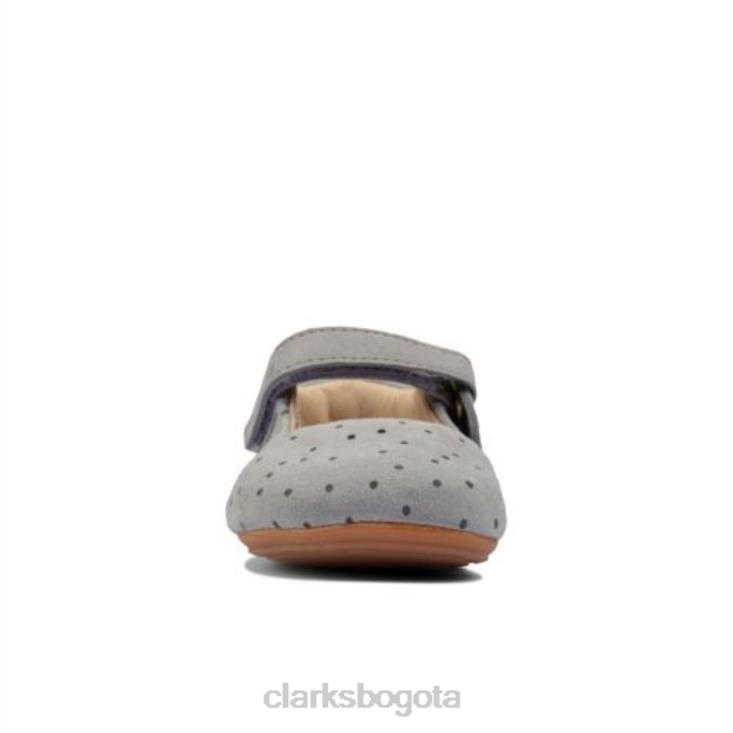 Clarks 0DX8L4605 clarks star kind fst g fit ante azul claro niños ante azul claro