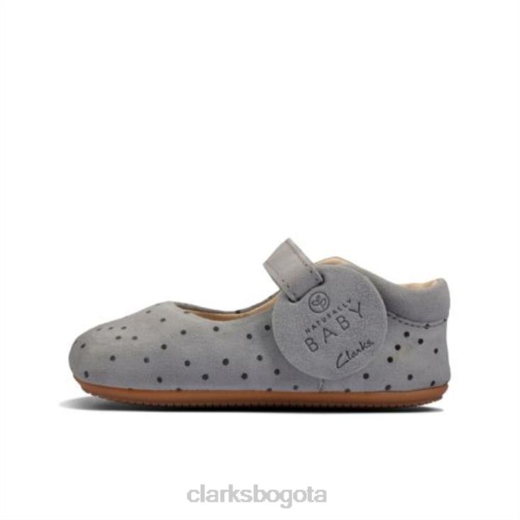 Clarks 0DX8L4605 clarks star kind fst g fit ante azul claro niños ante azul claro