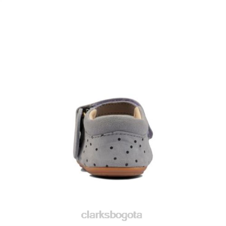 Clarks 0DX8L4605 clarks star kind fst g fit ante azul claro niños ante azul claro