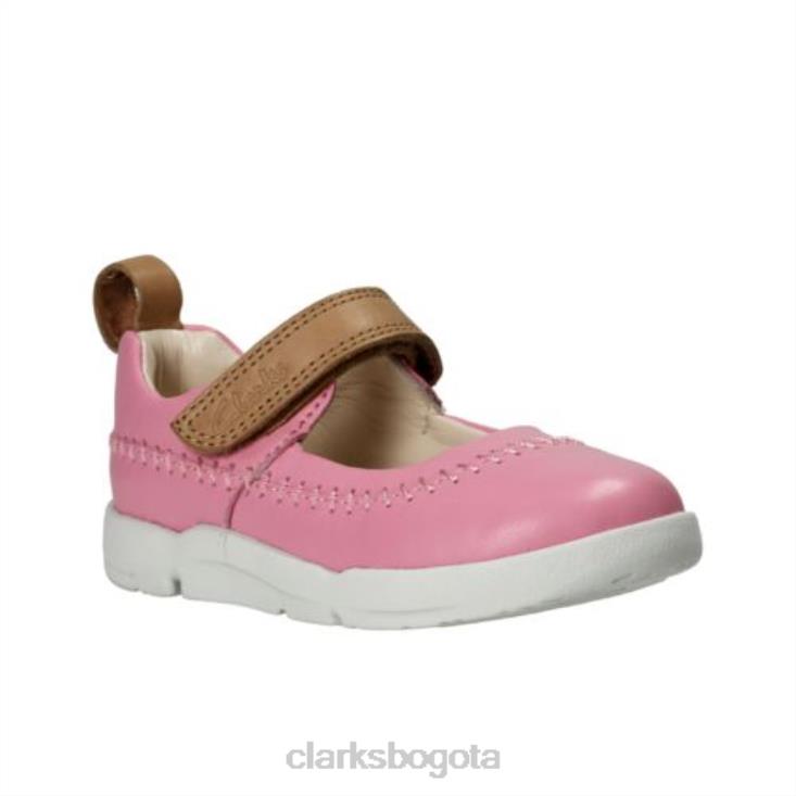Clarks 0DX8L4617 clarks tri atlas rosa fst g fit niños rosa