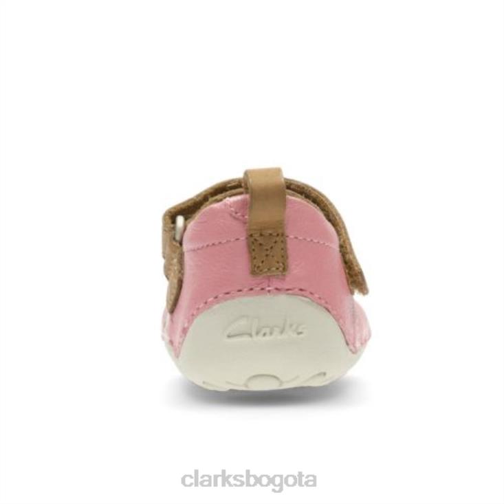 Clarks 0DX8L4624 clarks little atlas rosa fst g fit niños rosa