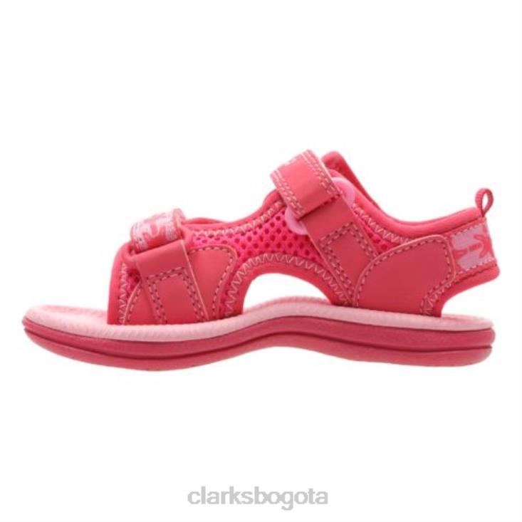Clarks 0DX8L4626 clarks star games pre f fit rosa textil unisexo textil rosa