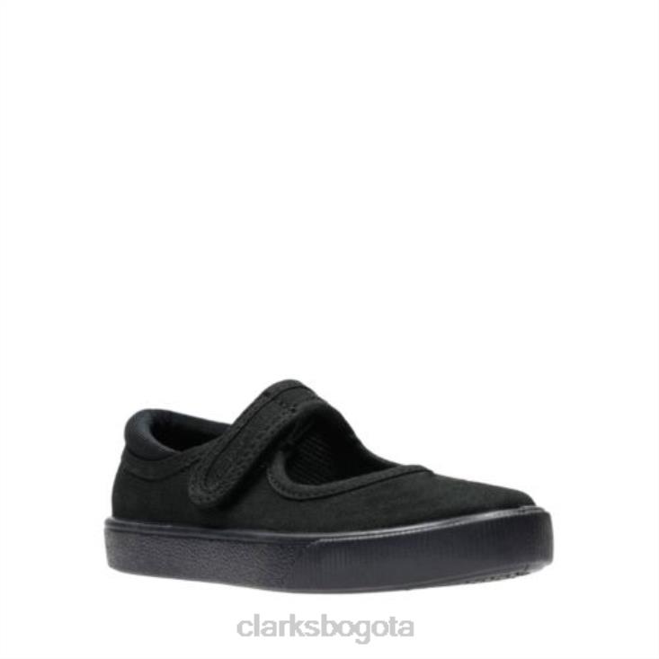 Clarks 0DX8L4644 clarks black star hop 2 inf g fit niños negro