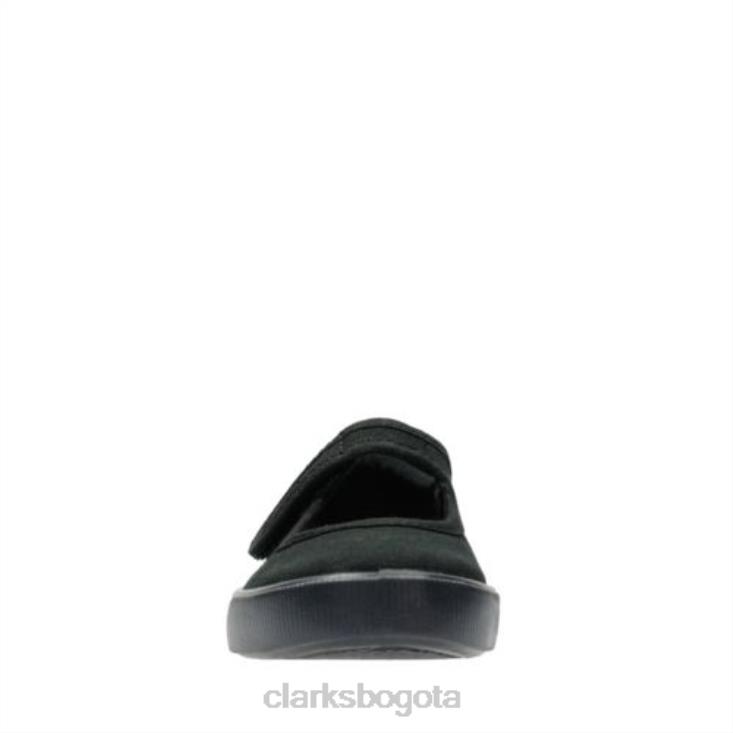 Clarks 0DX8L4644 clarks black star hop 2 inf g fit niños negro