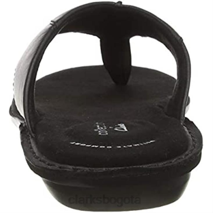 Clarks 0DX8L465 Chanclas Clarks Ellison Easy de hombre en negro hombres negro