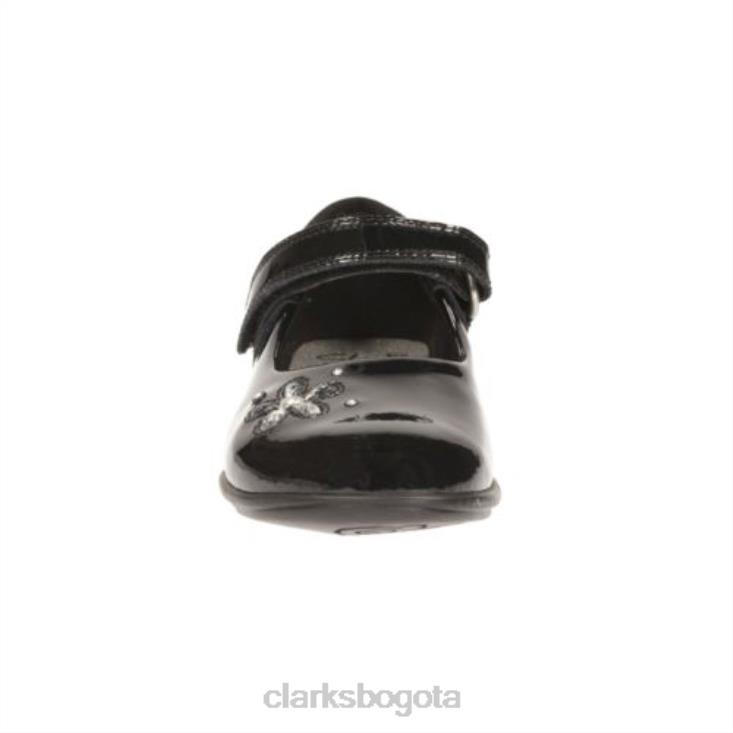 Clarks 0DX8L4667 charol negro clarks trixi candy inf e fit niños charol negro