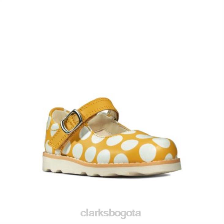 Clarks 0DX8L4674 Clarks Crown Jump FST G Fit Yel bajo interés unisexo interés amarillo