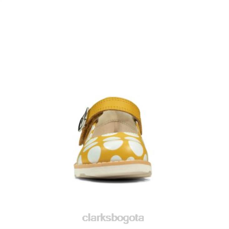 Clarks 0DX8L4674 Clarks Crown Jump FST G Fit Yel bajo interés unisexo interés amarillo