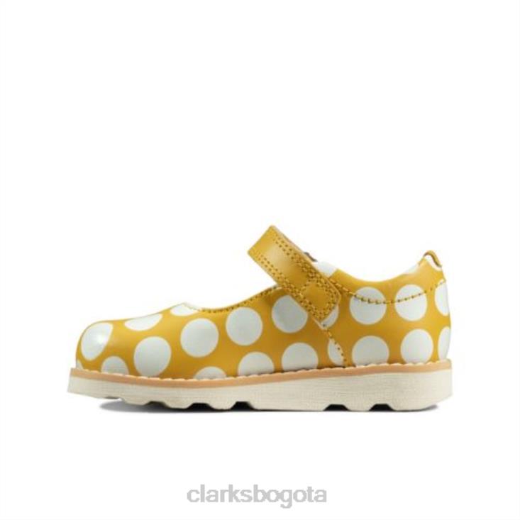 Clarks 0DX8L4674 Clarks Crown Jump FST G Fit Yel bajo interés unisexo interés amarillo