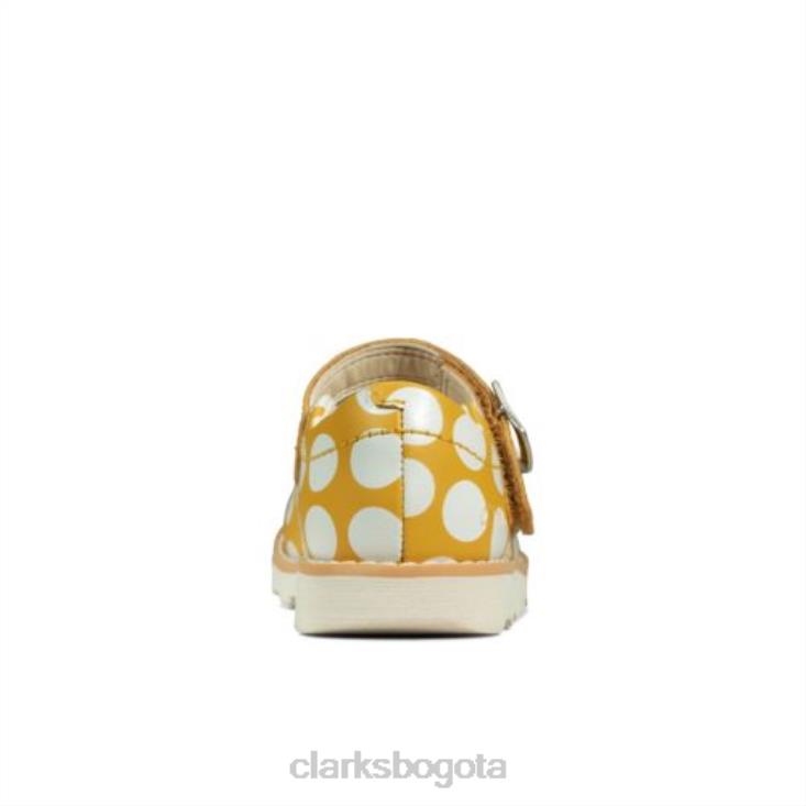 Clarks 0DX8L4674 Clarks Crown Jump FST G Fit Yel bajo interés unisexo interés amarillo