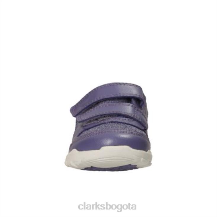 Clarks 0DX8L4679 brite play fst f fit clarks morado unisexo púrpura