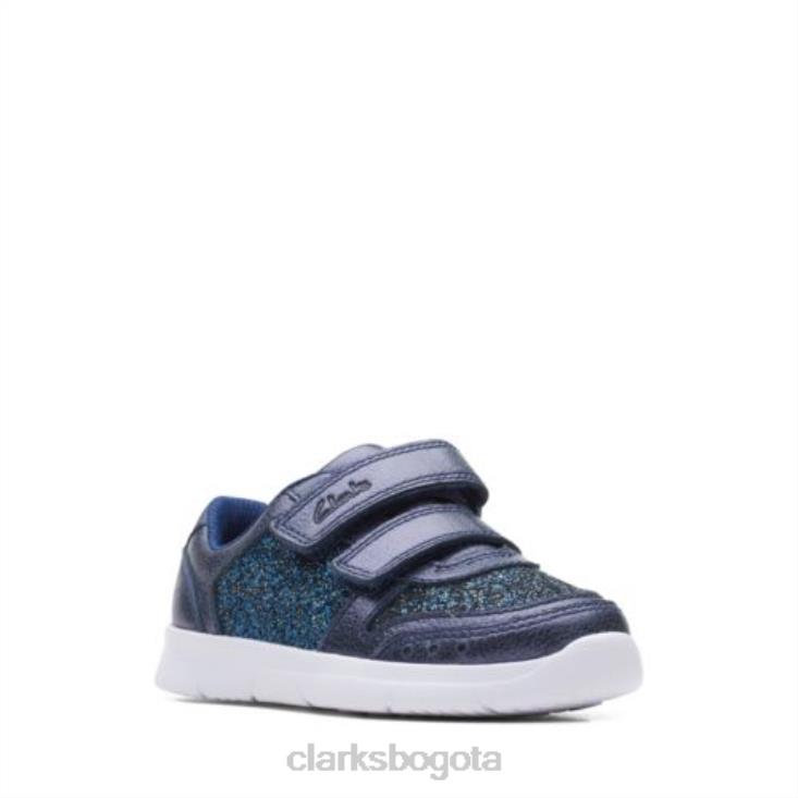 Clarks 0DX8L4684 sonar ath azul fst -g fit clarks unisexo azul