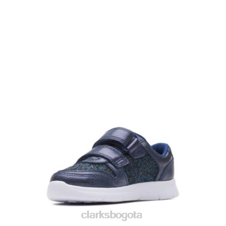 Clarks 0DX8L4684 sonar ath azul fst -g fit clarks unisexo azul