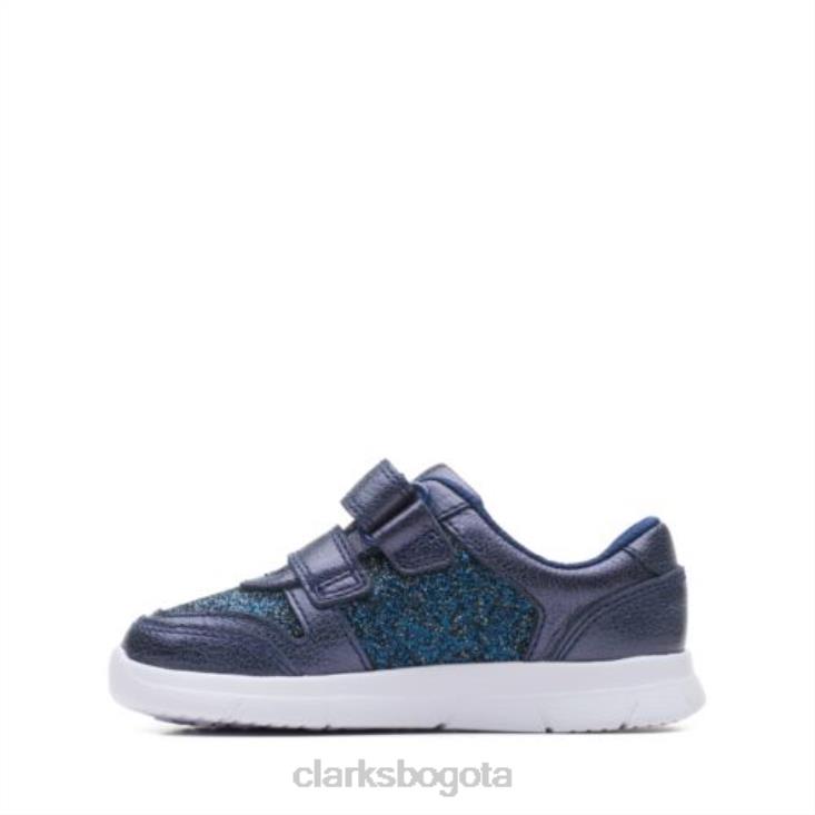 Clarks 0DX8L4684 sonar ath azul fst -g fit clarks unisexo azul