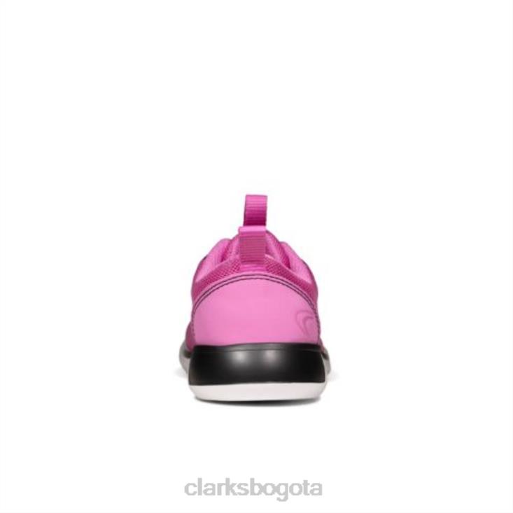 Clarks 0DX8L4698 clarks suburb spark jnr g fit rosa unisexo rosa