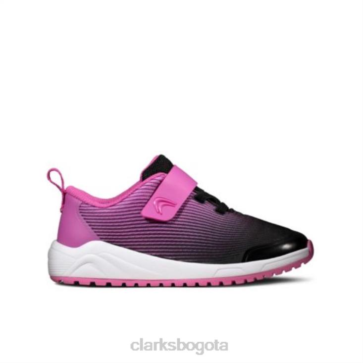 Clarks 0DX8L4699 clarks rosa aeon pace inf g fit unisexo rosa