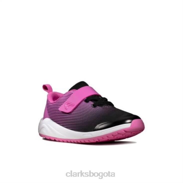 Clarks 0DX8L4699 clarks rosa aeon pace inf g fit unisexo rosa