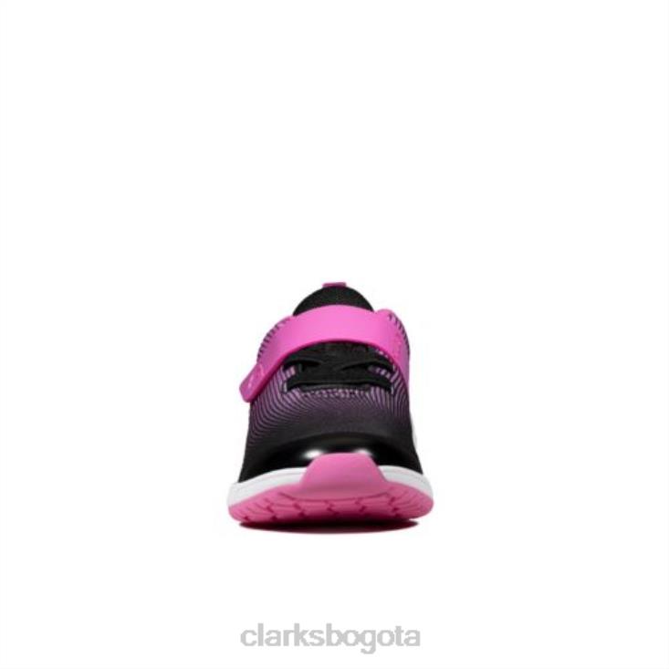 Clarks 0DX8L4699 clarks rosa aeon pace inf g fit unisexo rosa
