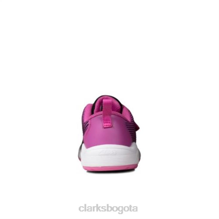 Clarks 0DX8L4699 clarks rosa aeon pace inf g fit unisexo rosa