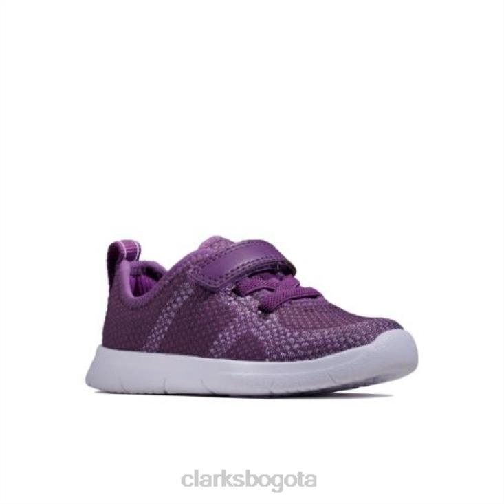 Clarks 0DX8L4708 púrpura ath flux fst f fit clarks unisexo púrpura