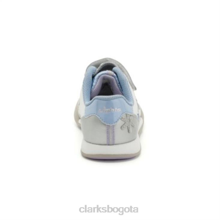 Clarks 0DX8L4717 risita lite jnr- f fit clarks plata unisexo plata