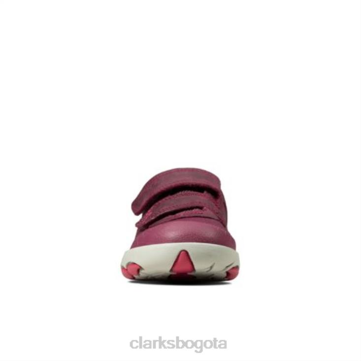 Clarks 0DX8L4722 clarks rex quest inf f fit baya combi unisexo combinación de bayas