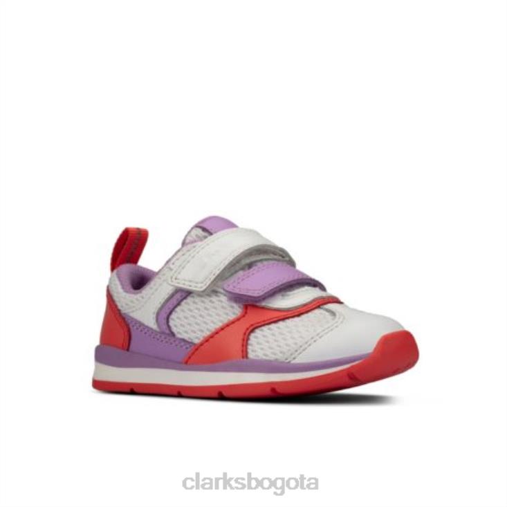 Clarks 0DX8L4729 clarks lila combi ferris run fst g fit unisexo combinación lila