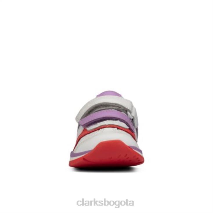 Clarks 0DX8L4729 clarks lila combi ferris run fst g fit unisexo combinación lila