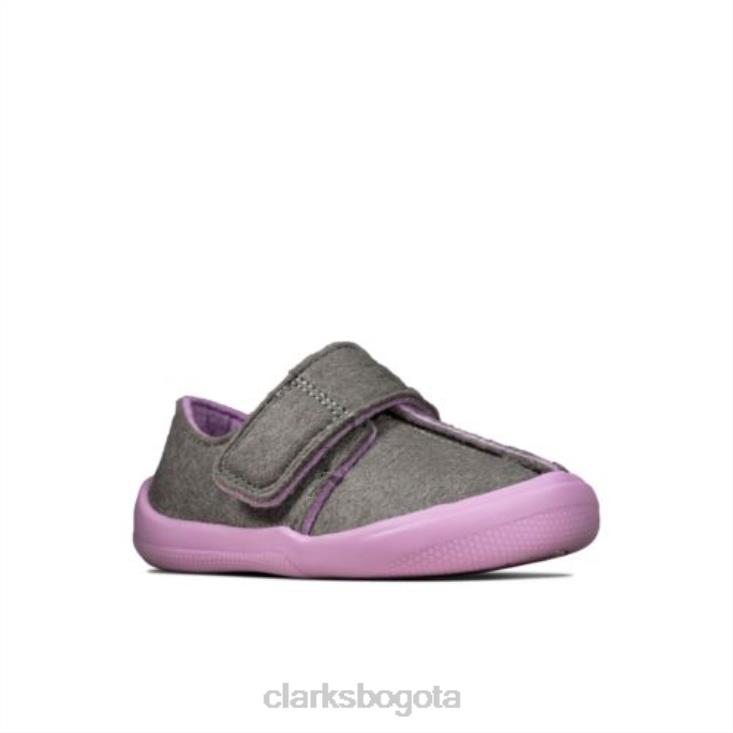 Clarks 0DX8L4730 clarks yspark fst g fit fieltro gris unisexo fieltro gris