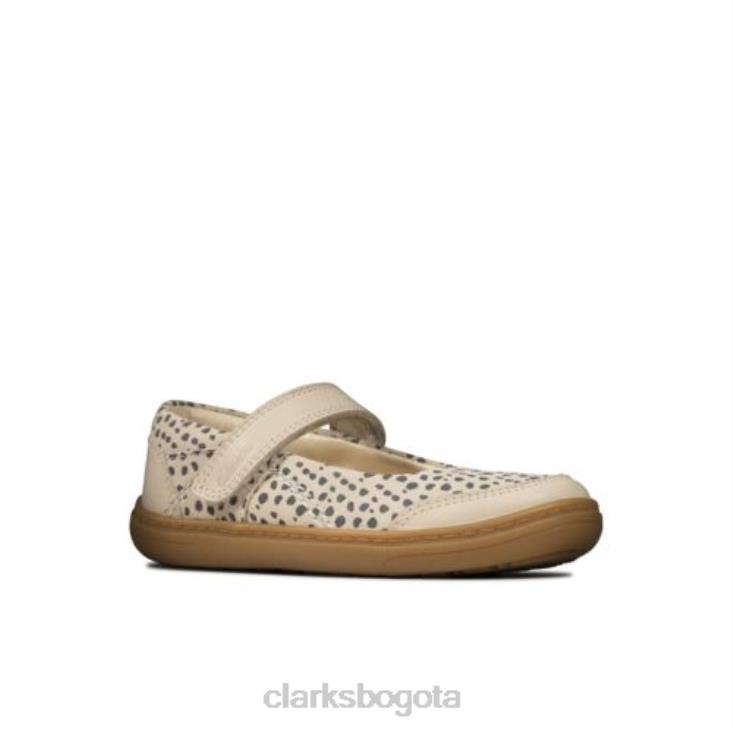 Clarks 0DX8L4737 clarks algodón flash stripe inf f fit unisexo algodón