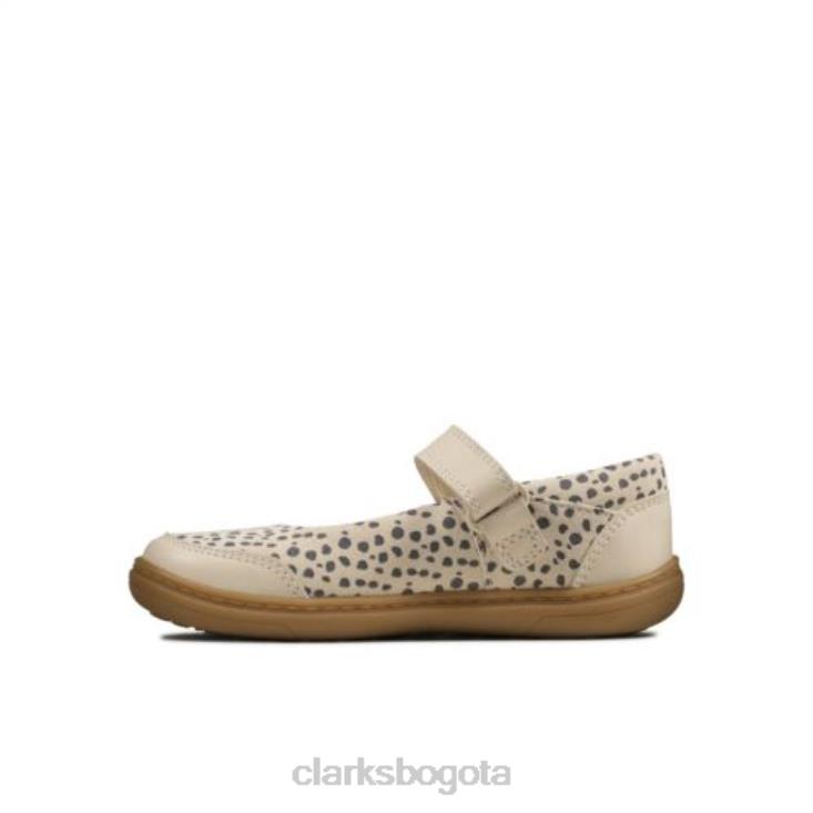 Clarks 0DX8L4737 clarks algodón flash stripe inf f fit unisexo algodón
