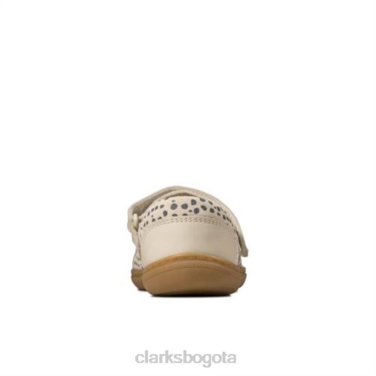 Clarks 0DX8L4737 clarks algodón flash stripe inf f fit unisexo algodón