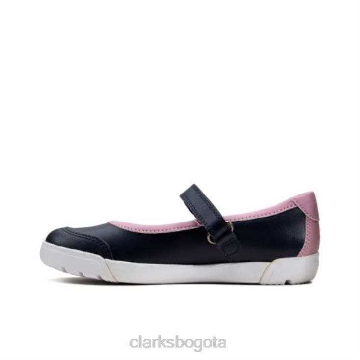 Clarks 0DX8L4739 clarks emery halo inf f fit azul marino unisexo Armada