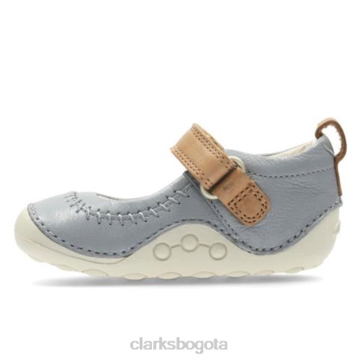Clarks 0DX8L4741 little atlas fst g fit clarks gris unisexo gris