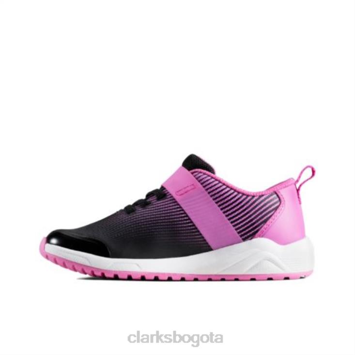Clarks 0DX8L4750 aeon pace jnr f fit clarks rosas unisexo rosa