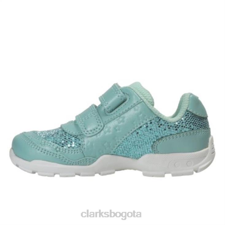 Clarks 0DX8L4756 azul brite play fst f fit clarks unisexo azul