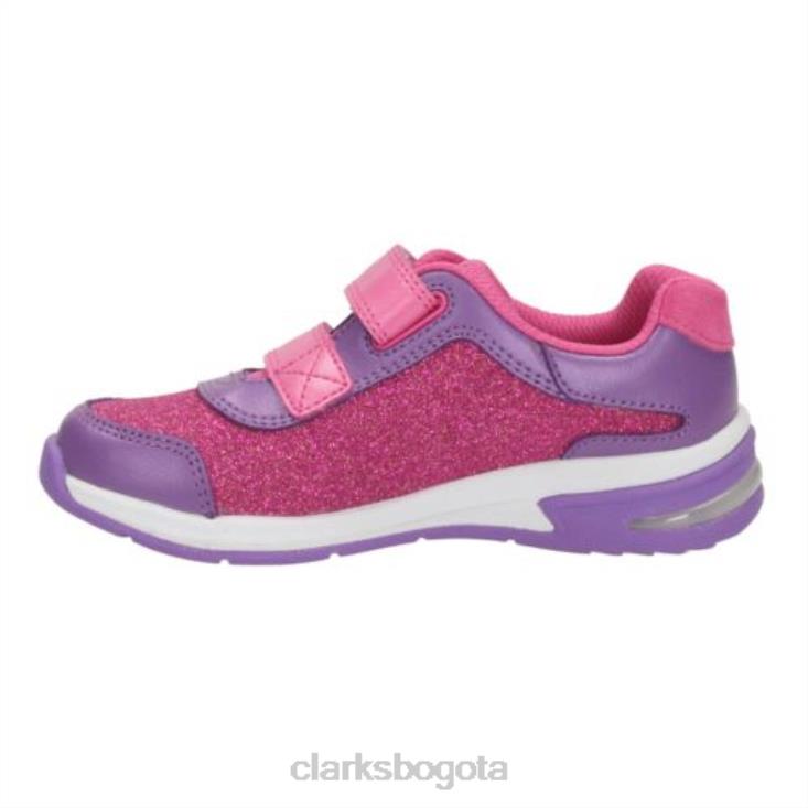 Clarks 0DX8L4758 piper ace pre g fit clarks morados unisexo púrpura