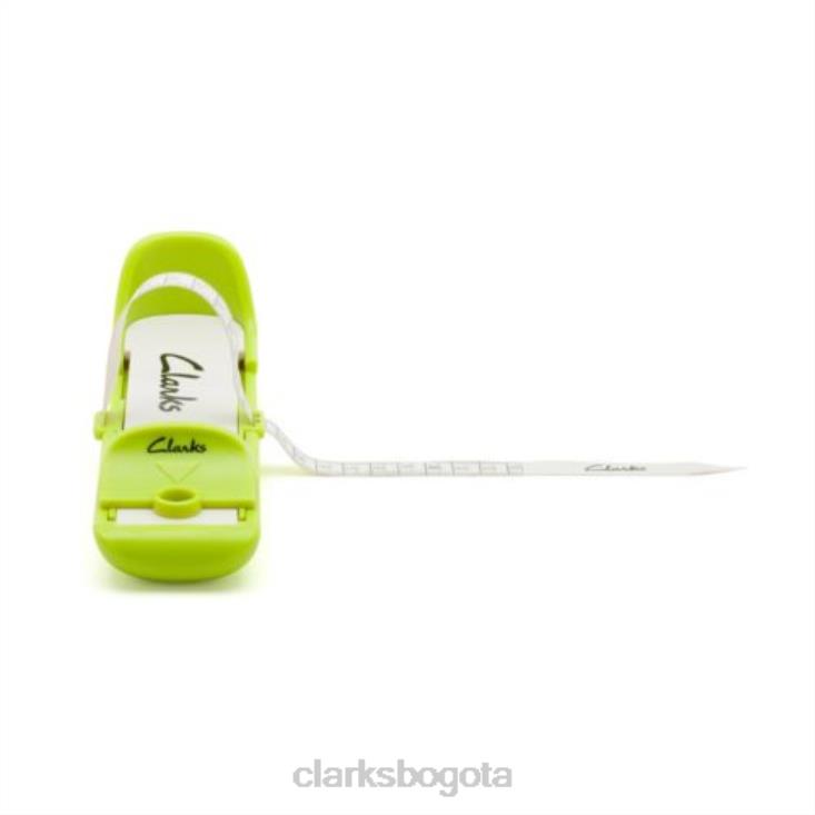 Clarks 0DX8L4777 calibre clarks blanco/verde para niños pequeños accesorios blanco verde